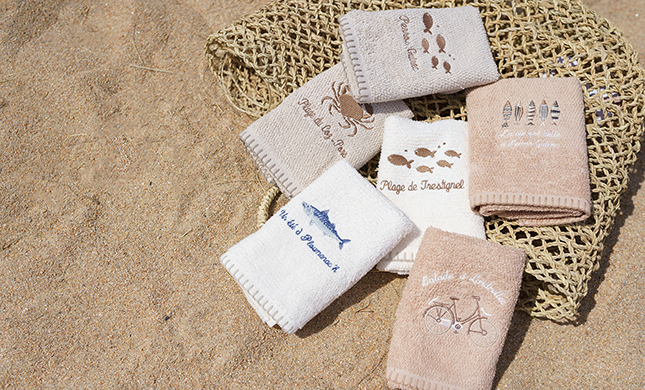 les-pois-sont-roz-objet-bain-serviette-perros-guirec-bretagne